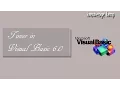 Tutorial 5 - Timer in Visual basic 6 0