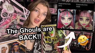 Unboxing ALL Wave 4 Creeproduction Monster High dolls BIG MH Updates