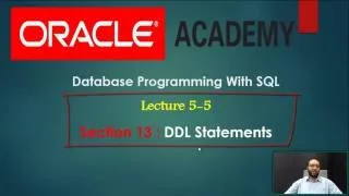 Database Programming With SQL - Section 13