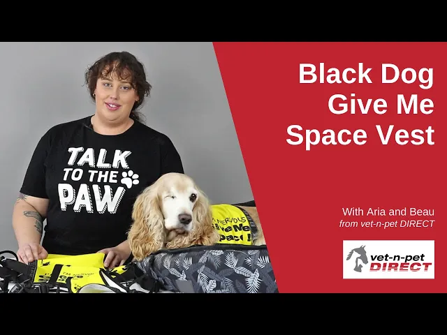 Black Dog Wear Give Me Space Vest