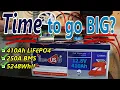 Is BIGGEST the BEST The NEW 410Ah MONSTER 12 8V LiFePO4 battery from Timeusb