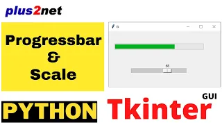Tkinter interlinked Progressbar and Scale to reflect scale movement as status of progressbar