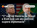 Download Lagu EUA x Brasil: é a primeira vez que um ato político supera a relação diplomática, analisa Trevisan