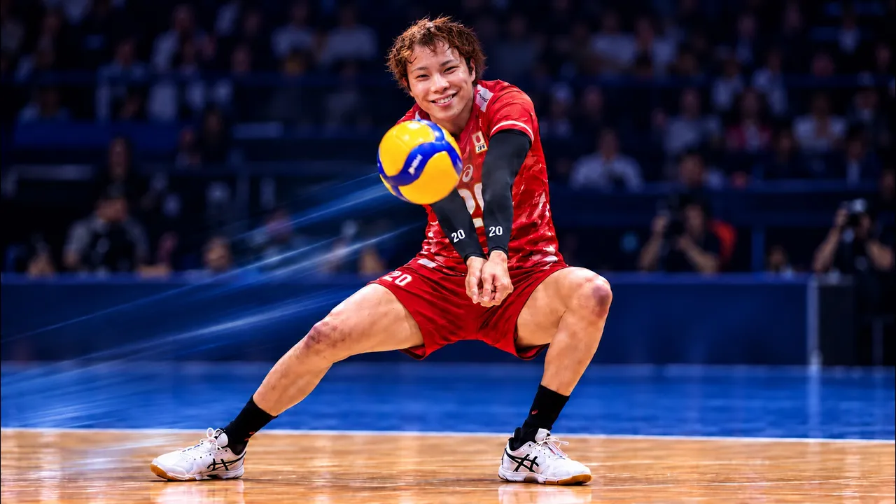 Tomohiro Yamamoto Makes Volleyball Defense Look Easy