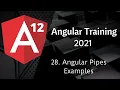 28 Angular with Pipes Angular 12 Tutorial NAVEEN SAGGAM
