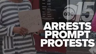 It s shocking Protesters rally outside Fresh Brewed after Myrtle Beach arrests