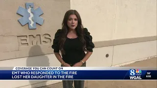EMT responding to deadly fire in Lebanon loses daughter in blaze