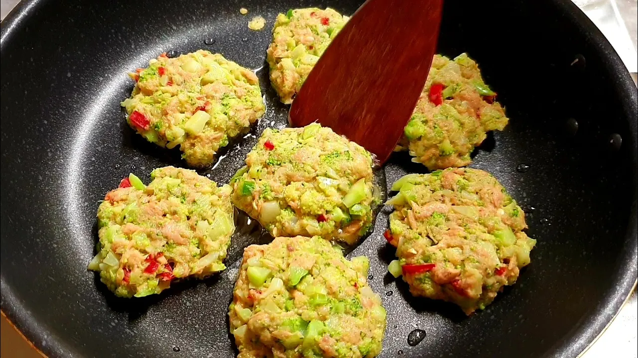 브로콜리 참치전