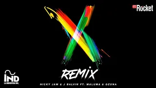 x remix nicky jam j balvin ozuna maluma slowed reverb 