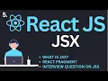 JSX in ReactJs Tutorial Complete React Course
