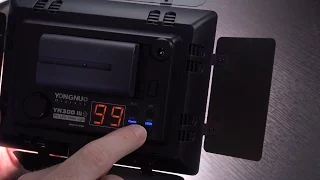 awesome led video lighting under 100 yongnuo yn300 iii unboxing and tests