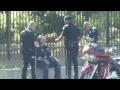 Hells Angel being stopped san jose ca