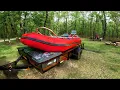 DIY Raft Trailer Utility Trailer with Removable Raft Platform