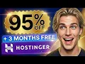 Hostinger Coupon Code 2026 Massive Discount - 95 OFF FREE Months
