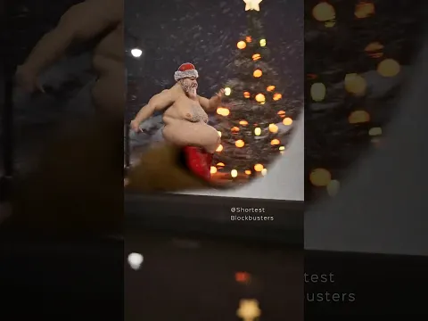 Keep your doors locked this Christmas; Santa is hungrier than ever! #christmas #horror #animation