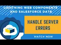Salesforce Trailhead - Handle Server Errors