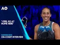 Madison Keys On-Court Interview Australian Open 2025 Final