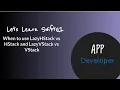 LazyHStack HStack LazyVStack VStack