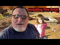 Installing fire brick