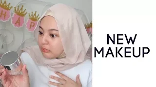 trying new makeup