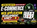 Degree 2nd Semester E-Commerce Web Application Development Unit-4 Most Important Questions 2026