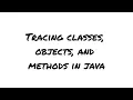 Object Tracing in Java