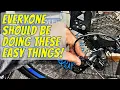 Preventative Bicycle Maintenance the EASY WAY Giant Anyroad gets a basic tune and a couple tweaks
