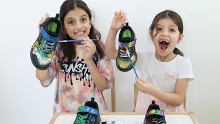 شوفوا شوعملنا بشوزنا لانو ما بنلبسوا 