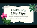 Free Plant Collage Earth Day Life Tips Template Customizable - FlexClip