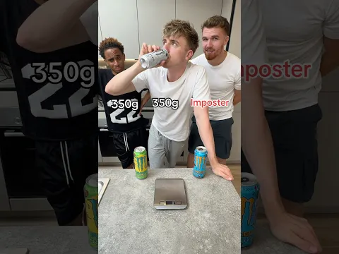 Drinking Imposter Challenge!! 🥤 ONE SIP 👀