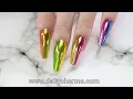 Daily Charme Mirror Chrome Magic Powder with Colored Gel Tint Demo