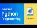 Learn Python Programming Course for Beginners 4 Hours