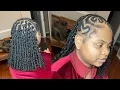 Boho Fulani Lemonade Twists Bob Length Heart Braid Designs For Valentines Day