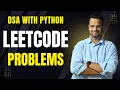 Dsa With Python live class Leet Code Problem Solving