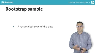 Python Tutorial Statistical Thinking in Python II Part 2