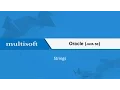 Oracle Java SE Strings Online Training Tutorial