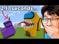 I Built this in 2.17 Seconds on Minecraft...