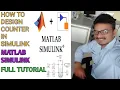 Simulink Tutorial - 03 How to design counter in simulink