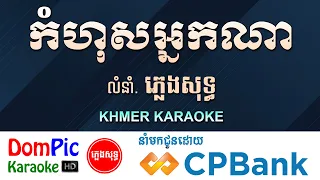 កំហុសអ្នកណា ភ្លេងសុទ្ធ Kom Hos Neak Na DomPic