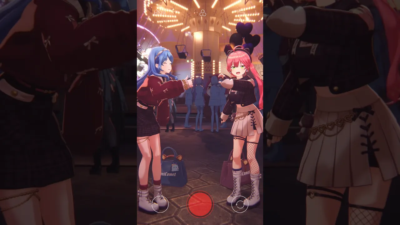 遊園地でビジネス????#Lollipop ビジネスダンス配布中?☄️MV概要欄から！ #miComet #さくらみこ #星街すいせい