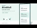 BlinkRoll Scroll Android with an Eye Blink