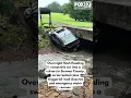 This car was swept into a culvert early Monday during flash flooding in Sumner County