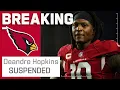 DeAndre Hopkins suspended for violating NFL s performance-enhancing drug policy