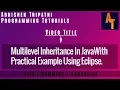 Multilevel Inheritance In Java Part-25 Multilevel Inheritance In Java with Example