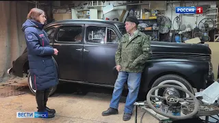 В Омске инженер вернул легендарное авто к жизни