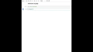Remove vs Pop in Python List