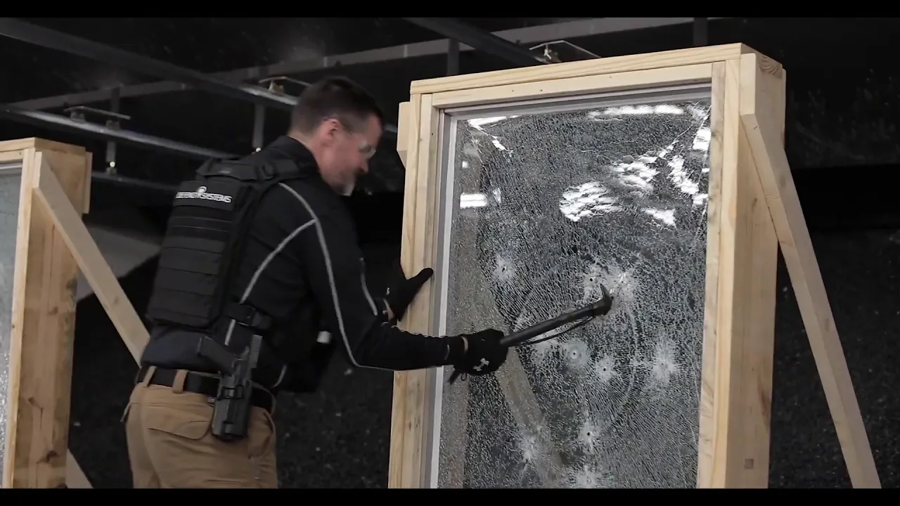 3M Ultra S600 Security Film Demonstration (Complete Film Solutions)