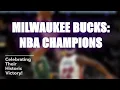 Milwaukee Bucks NBA Champions
