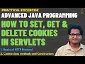 Cookies in Servlet Create Cookies in Servlet How to set get cookies How to Delete Cookies