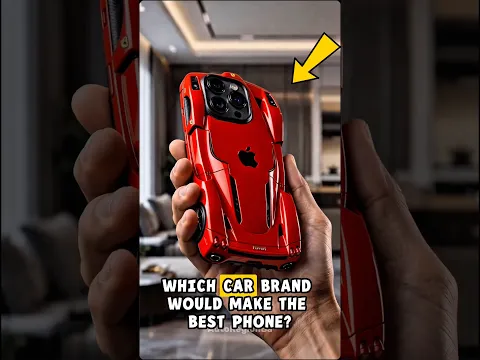 Which Car Brand Would Make the Best Phone? 📱🤯 #shorts #automobile #car #phone #iphone #samsung
